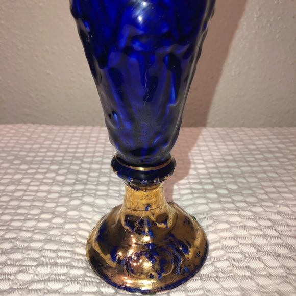 VINTAGE MCM 12”Palestine Gold Porcelain Ewen Pitcher Greek Revival 1940’s 12X6 - Picture 4 of 8